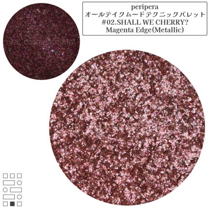 オールテイクムードテクニックパレット/PERIPERA/アイシャドウパレットを使ったクチコミ(6枚目)