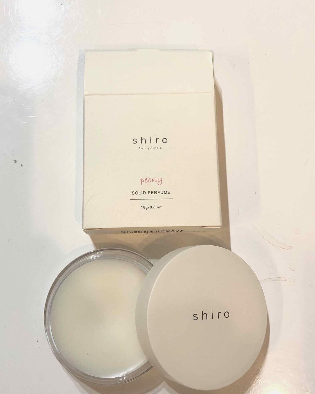 ピオニー 練り香水/SHIRO/練り香水を使ったクチコミ(1枚目)