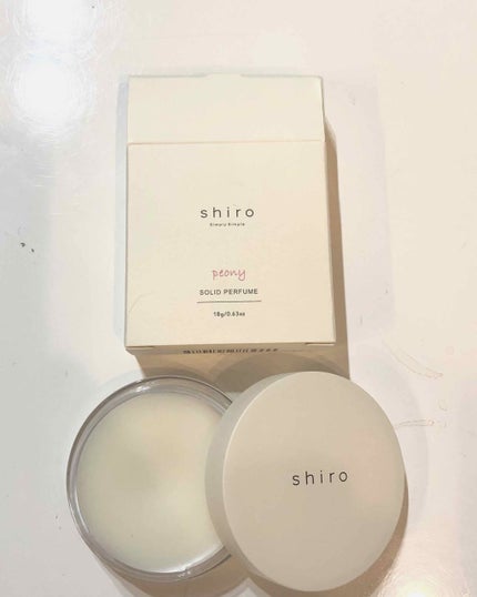 ピオニー 練り香水/SHIRO/練り香水を使ったクチコミ(1枚目)