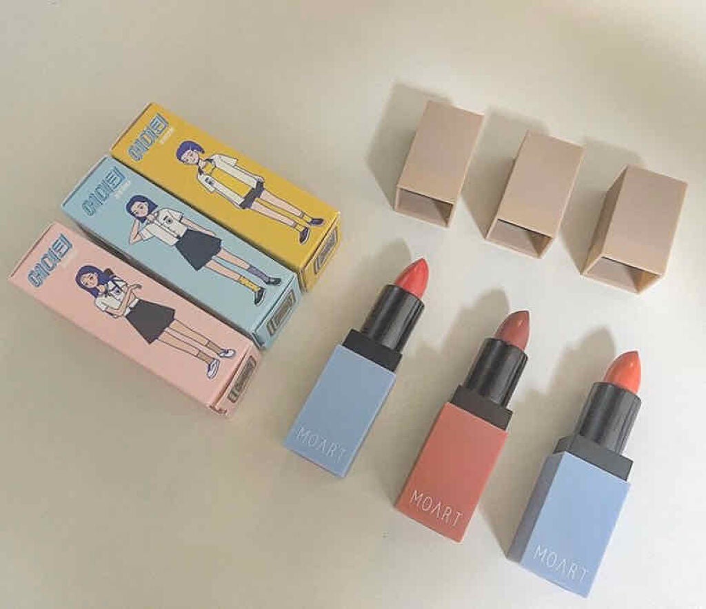 モアート ベルベットリップスティック/MOART/口紅を使ったクチコミ(1枚目)