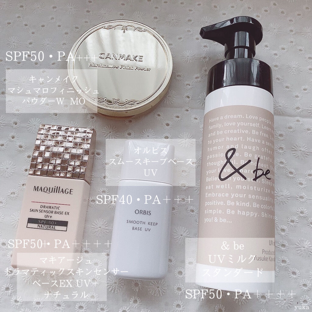 UVミルク/＆be/日焼け止め・UVケアを使ったクチコミ（2枚目）