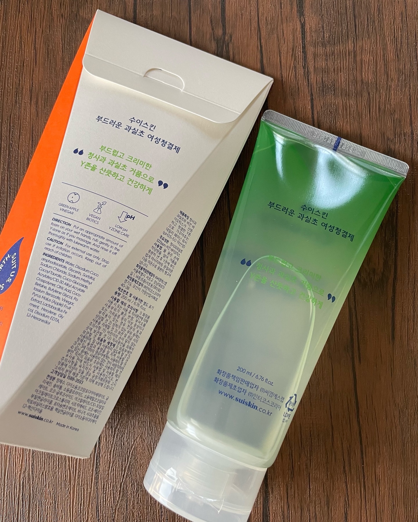 クリーミービネガーフェミニンウォッシュ/suiskin/ボディソープを使ったクチコミ（3枚目）