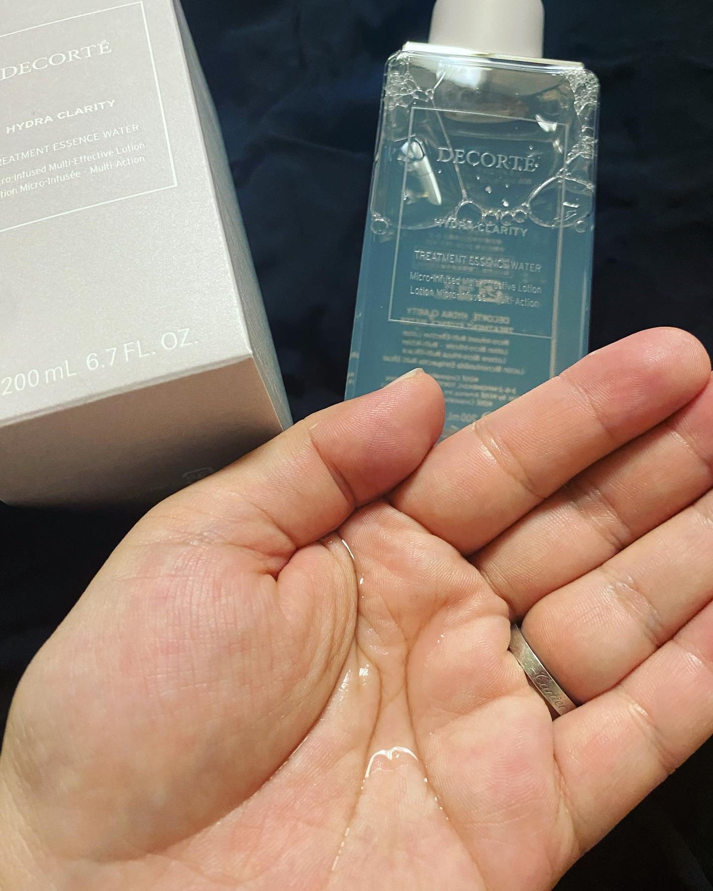 イドラクラリティ 薬用 トリートメント エッセンス ウォーター/DECORTÉ/化粧水を使ったクチコミ(3枚目)