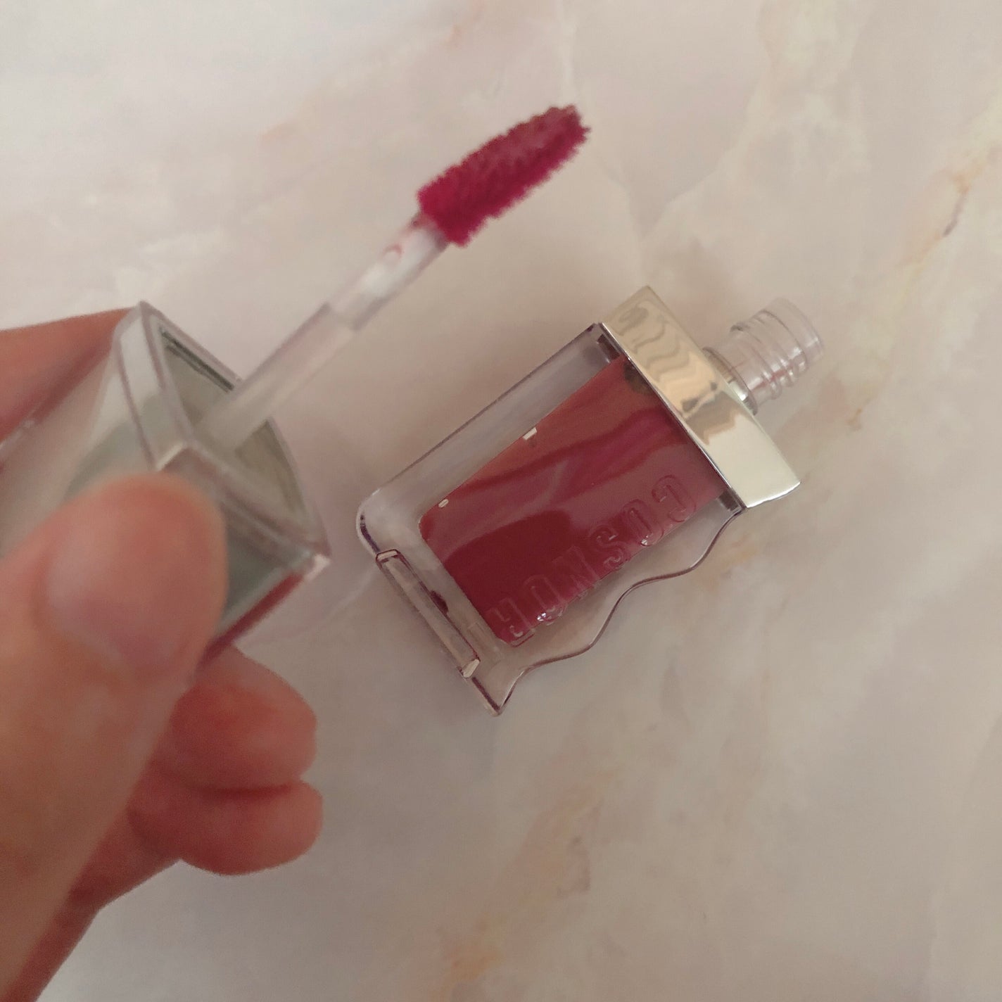 フローウェーブティント/COSNORI/リップティントを使ったクチコミ(5枚目)