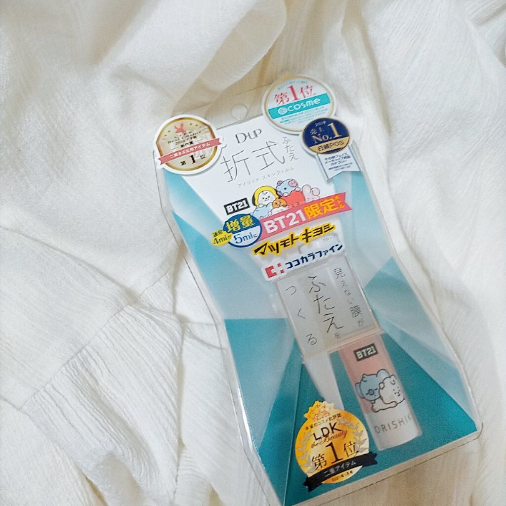 オリシキ アイリッドスキンフィルム /D-UP/二重まぶた用アイテムを使ったクチコミ(1枚目)