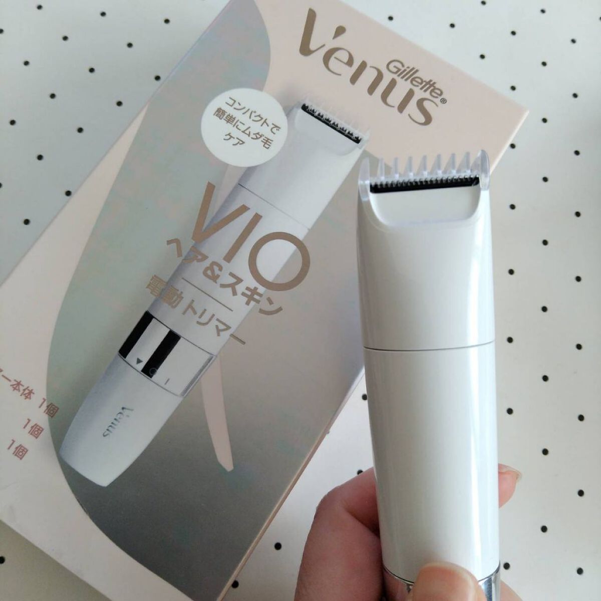ヴィーナス VIO ヘア&スキン 電動トリマー/Gillette Venus/シェーバーを使ったクチコミ（3枚目）
