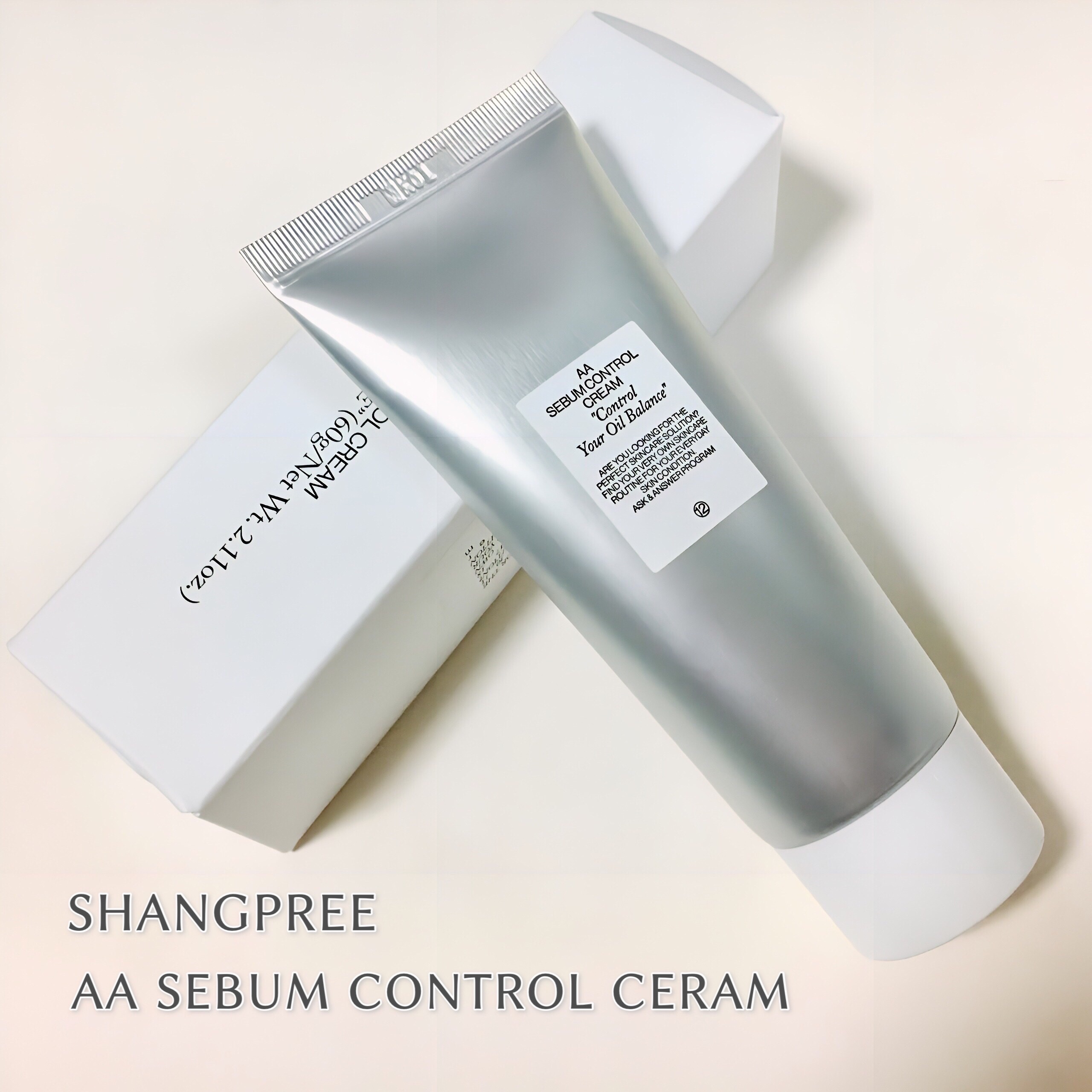 AA SEBUM CONTROL CERAM /Shangpree/フェイスクリームを使ったクチコミ（1枚目）