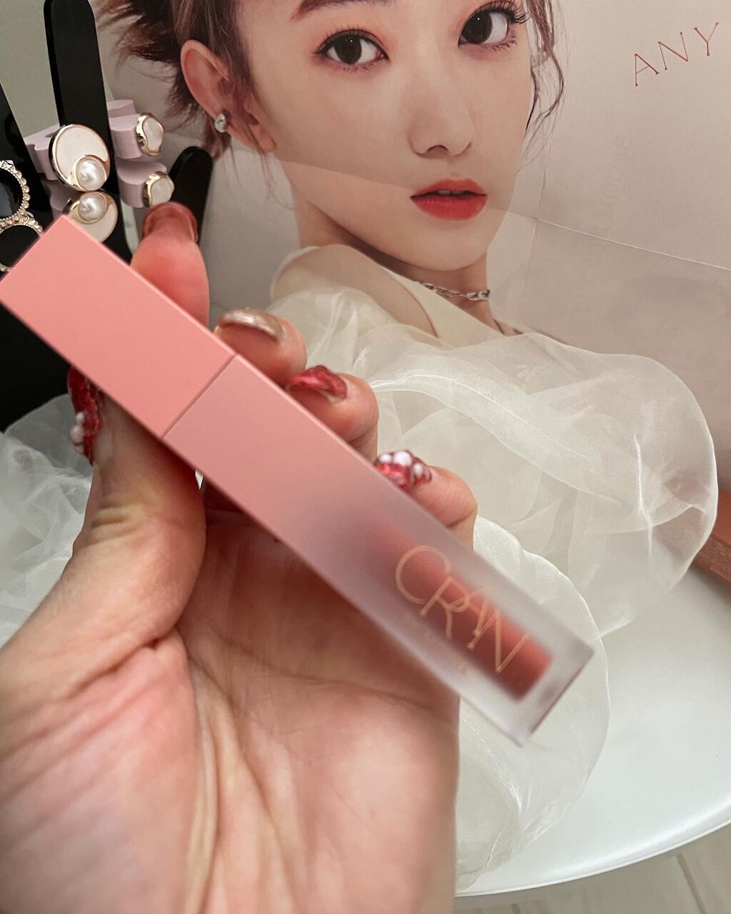 BLOOM JELLY TINT /CRAN BY MOLAK /口紅を使ったクチコミ(3枚目)