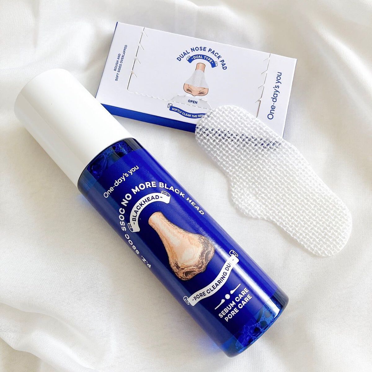 ノーモアブラックヘッド ブルーアンプルセラム/One-day's you/美容液を使ったクチコミ（3枚目）