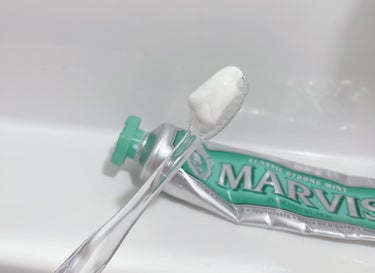 MARVIS MARVISのクチコミ「MARVIS
Classic Strong Mint

ﮩـM٨ﮩﮩ٨ﮩ෴Wـ💚٨ـﮩﮩ٨ـ_.....」（2枚目）