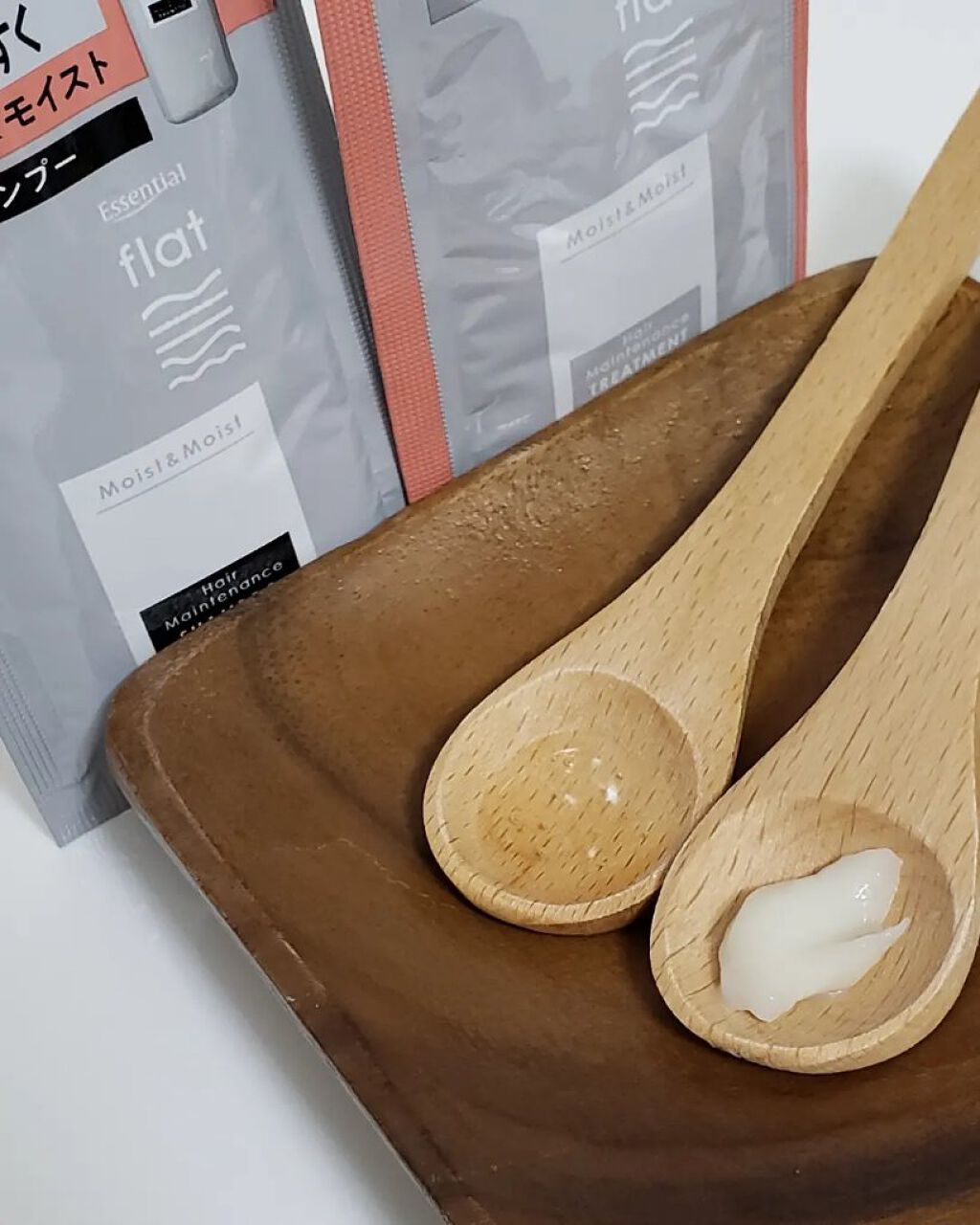 くせ・うねりメンテナンスシャンプー&トリートメント(モイスト&モイスト)/エッセンシャル flat/シャンプー・コンディショナーを使ったクチコミ(7枚目)