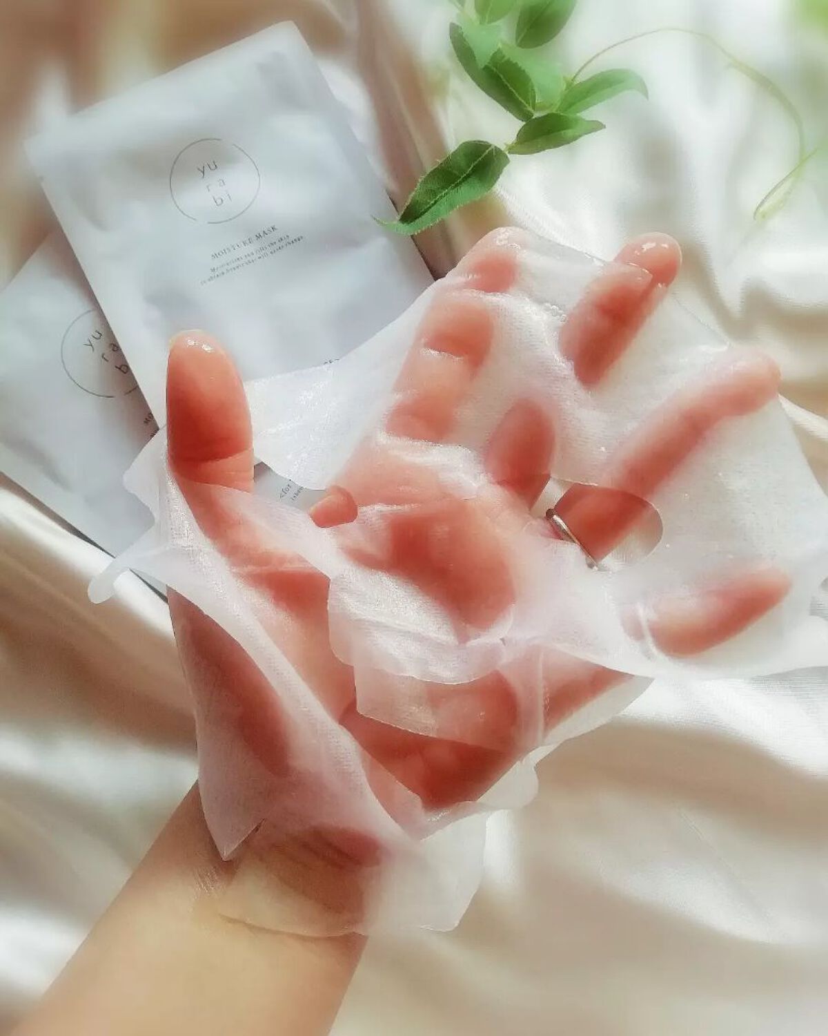 ゆらび モイストリッチマスク/yurabi/シートマスク・パックを使ったクチコミ（3枚目）