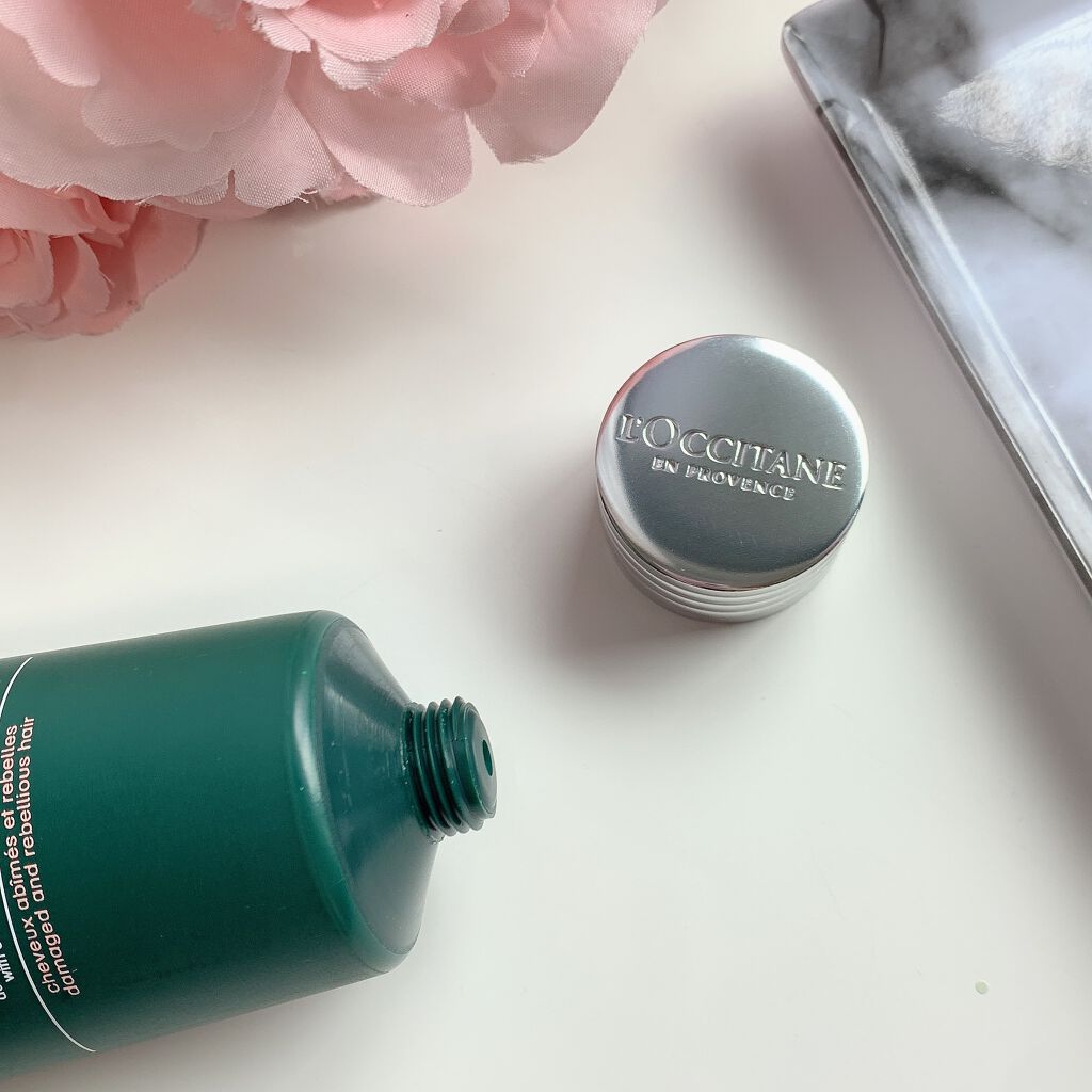 ファイブハーブス リペアリングヘアミルクセラム/L'OCCITANE/ヘアミルクを使ったクチコミ(7枚目)