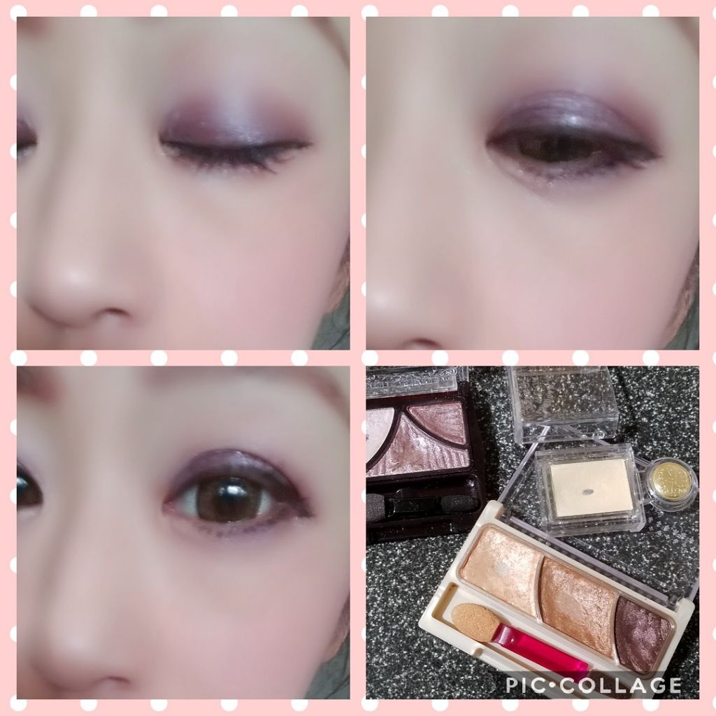 ジューシーピュアアイズ/キャンメイク/アイシャドウパレットを使ったクチコミ（2枚目）