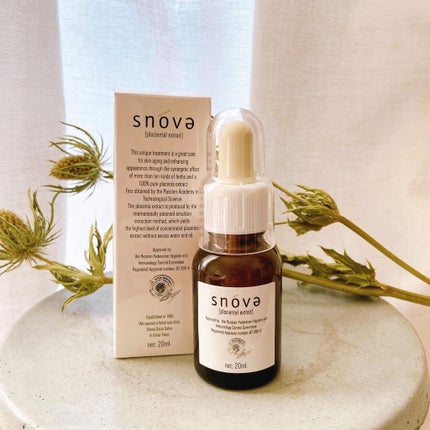 プラツェンタール エキストレ/スノーヴァ/美容液を使ったクチコミ(1枚目)