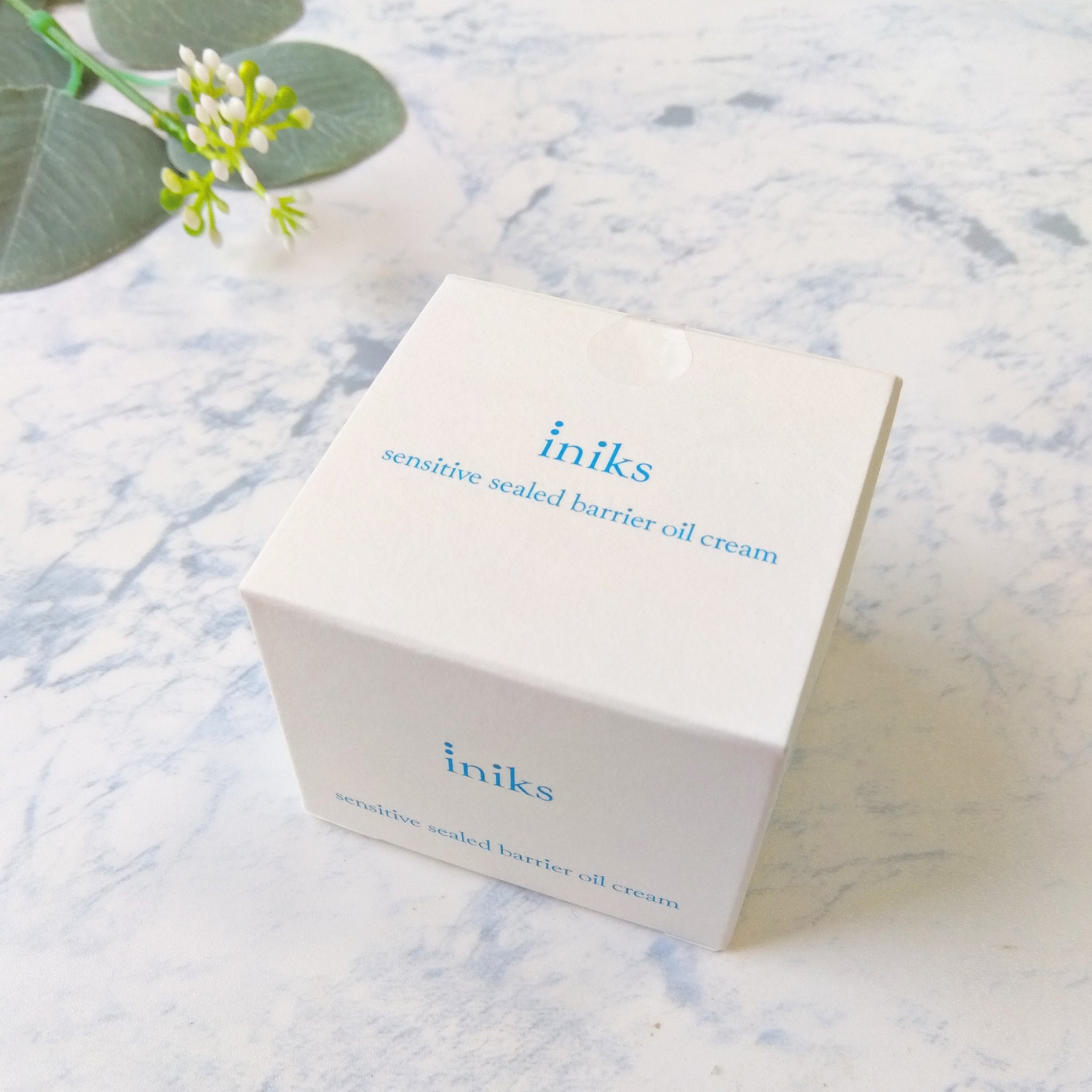 センシティブ シールドバリア オイルクリーム/iniks/フェイスクリームを使ったクチコミ（1枚目）