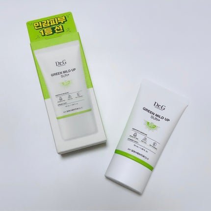 グリーンマイルドアップサンプラス/Dr.G/日焼け止めクリームを使ったクチコミ(3枚目)