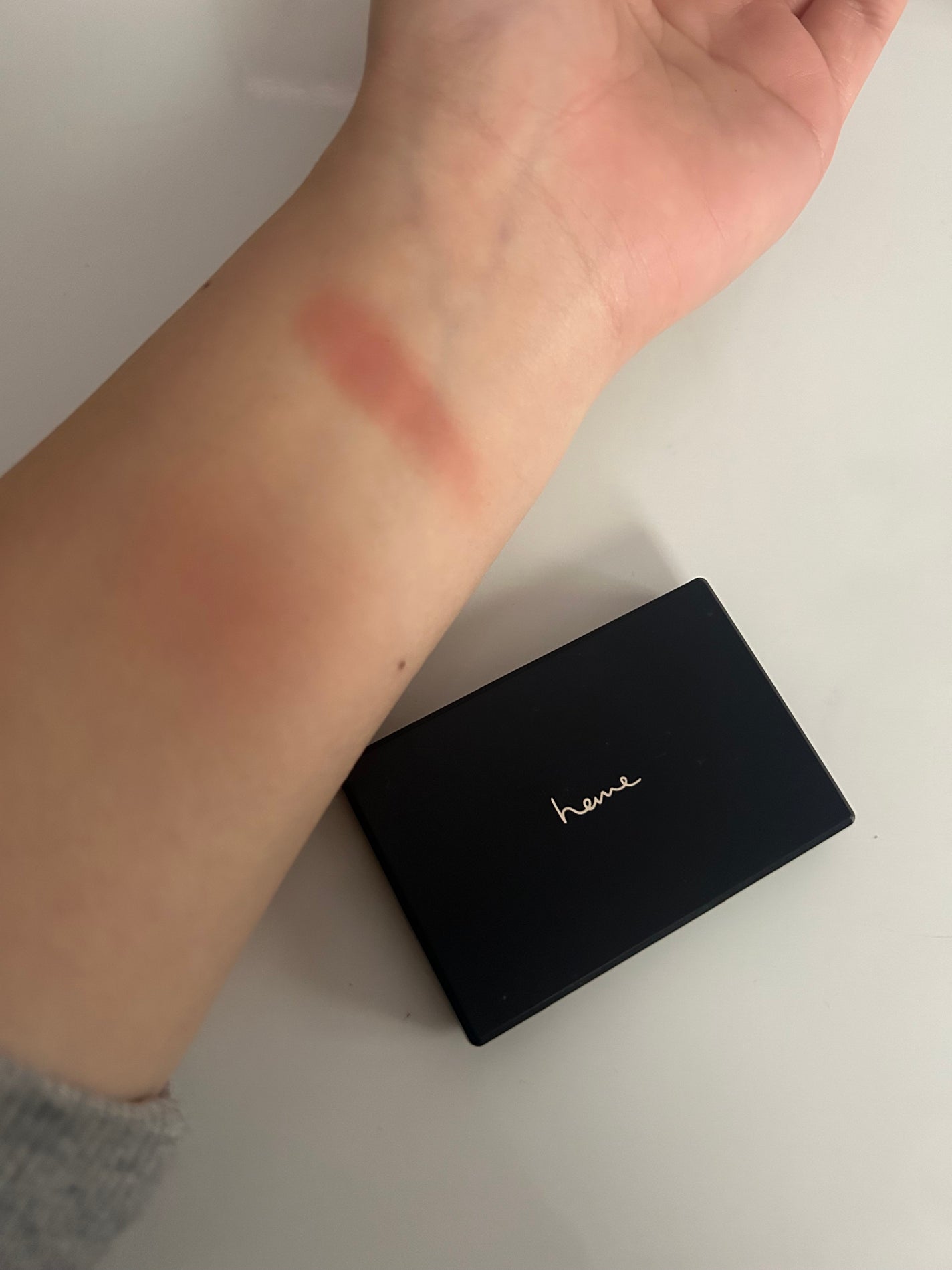 ピュア チーク カラー/heme/パウダーチークを使ったクチコミ(3枚目)