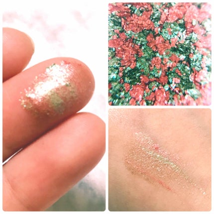 グリッタープリズム シャドウ/MISSHA/グリッターを使ったクチコミ(2枚目)