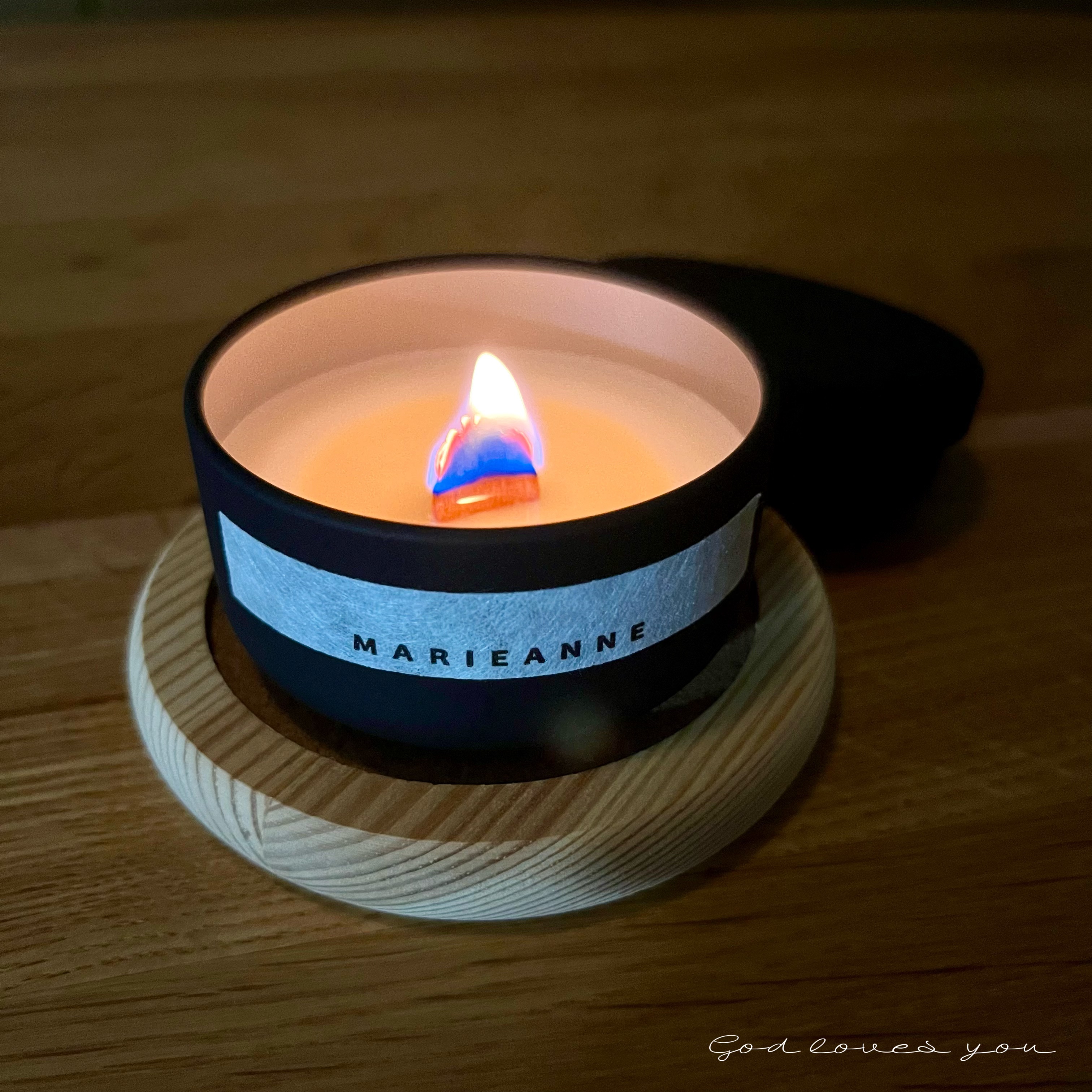 mini TOU -冬-/MARIEANNE/アロマキャンドルを使ったクチコミ（2枚目）