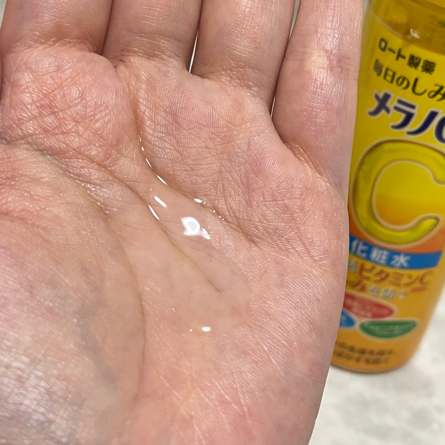 薬用しみ対策 美白化粧水/メラノCC/化粧水を使ったクチコミ(3枚目)