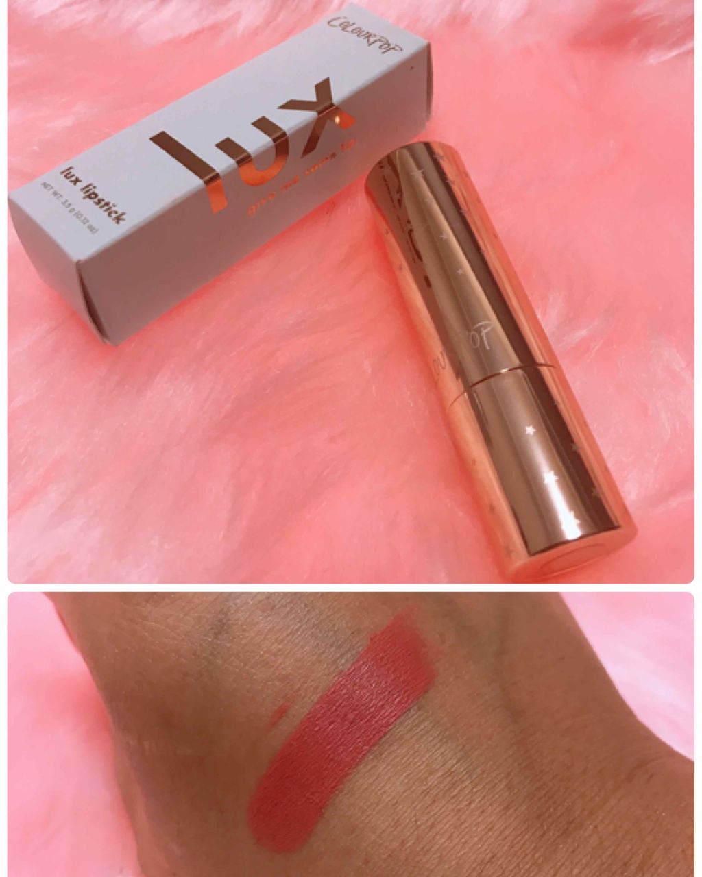 LUX LIPSTICK/ColourPop/口紅を使ったクチコミ(1枚目)