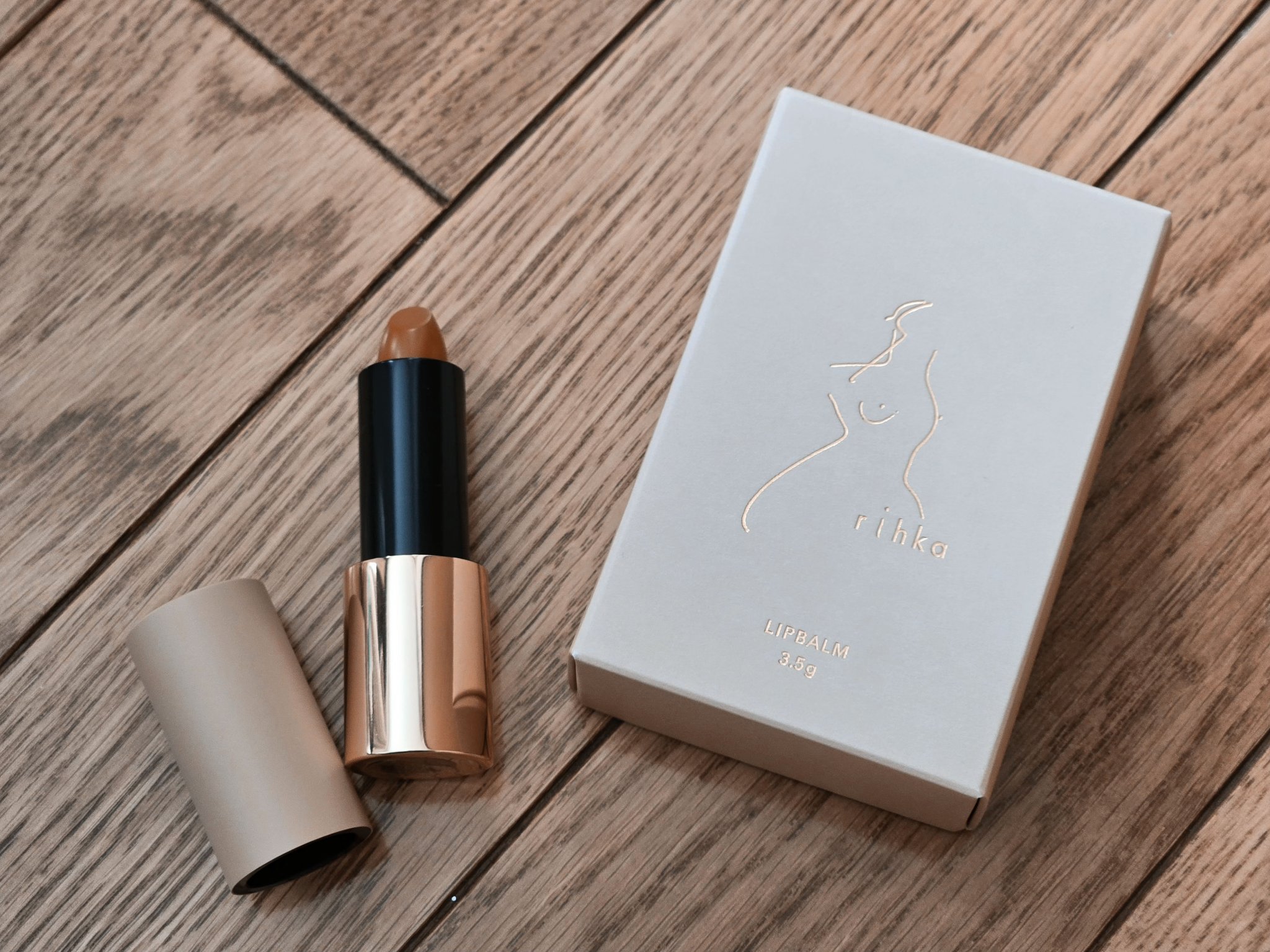 リップバーム RLB004 chai tea チャイティー/rihka/リップバームを使ったクチコミ（1枚目）