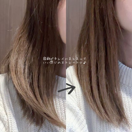 スタイリッシュ マイナスイオンストレートアイロン ホワイト MHS-2520-W/mod's hair/ストレートアイロンを使ったクチコミ(5枚目)