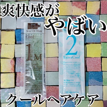 オブ・コスメティックス トリートメントオブヘア・2-ECのクチコミ「💄爽快感がとにかくやばい。夏につかいたいヘアケア☀️💄


オブ・コスメティックス
♡ソープオ.....」（1枚目）