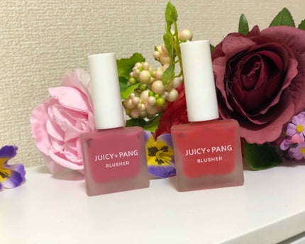 ジューシー パン ウォーター ブラッシャー/A’pieu/リキッドチークを使ったクチコミ(1枚目)