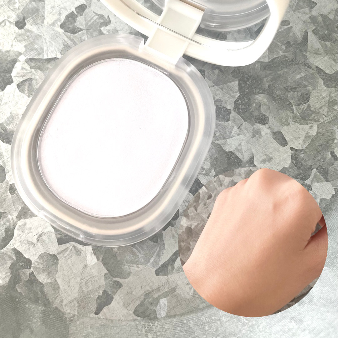 BACKED POWDER 003ミルキーバイオレット/Ameli/プレストパウダーを使ったクチコミ（2枚目）