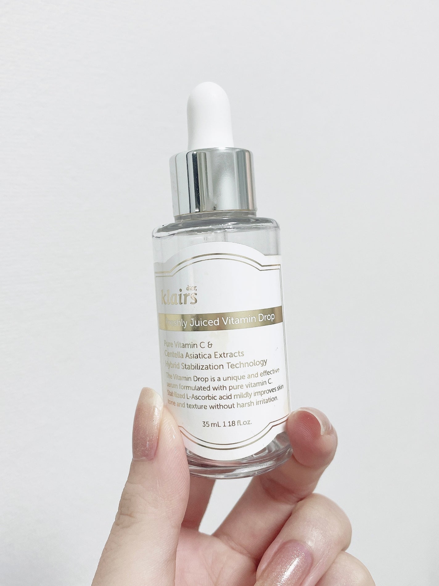 フレッシュリージュースドビタミンドロップ(35ml)/Klairs/美容液を使ったクチコミ(1枚目)