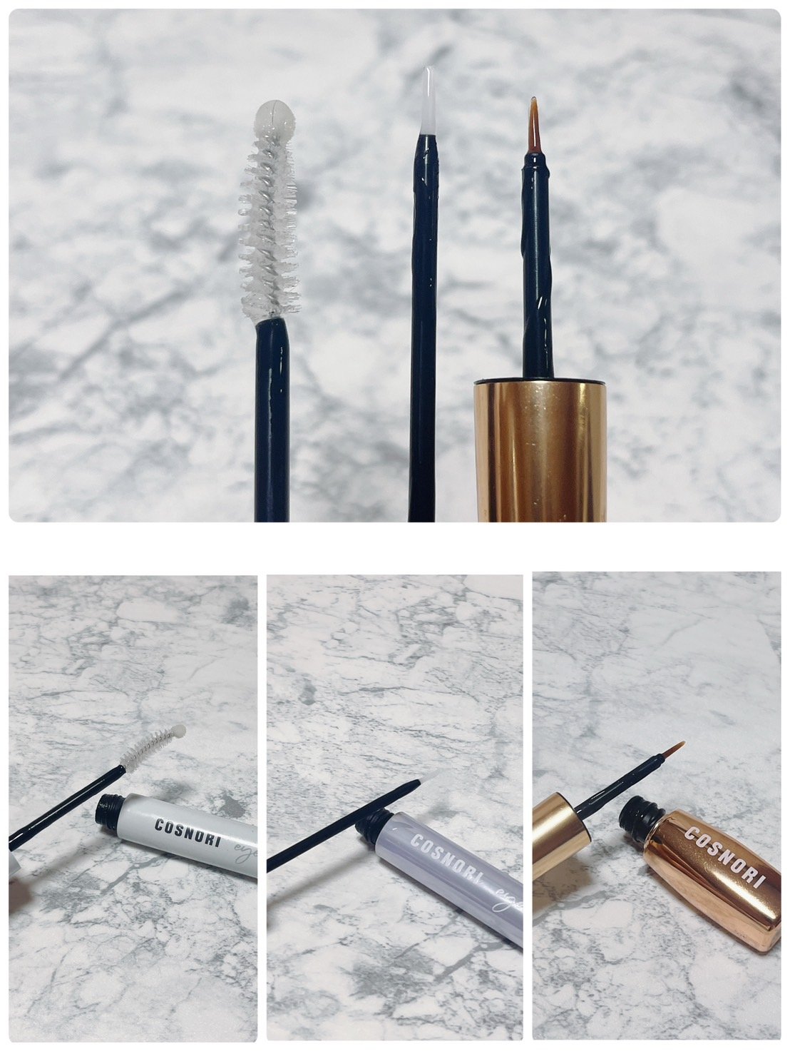 インテンシブアイラッシュセラム/COSNORI/まつげ美容液を使ったクチコミ（2枚目）