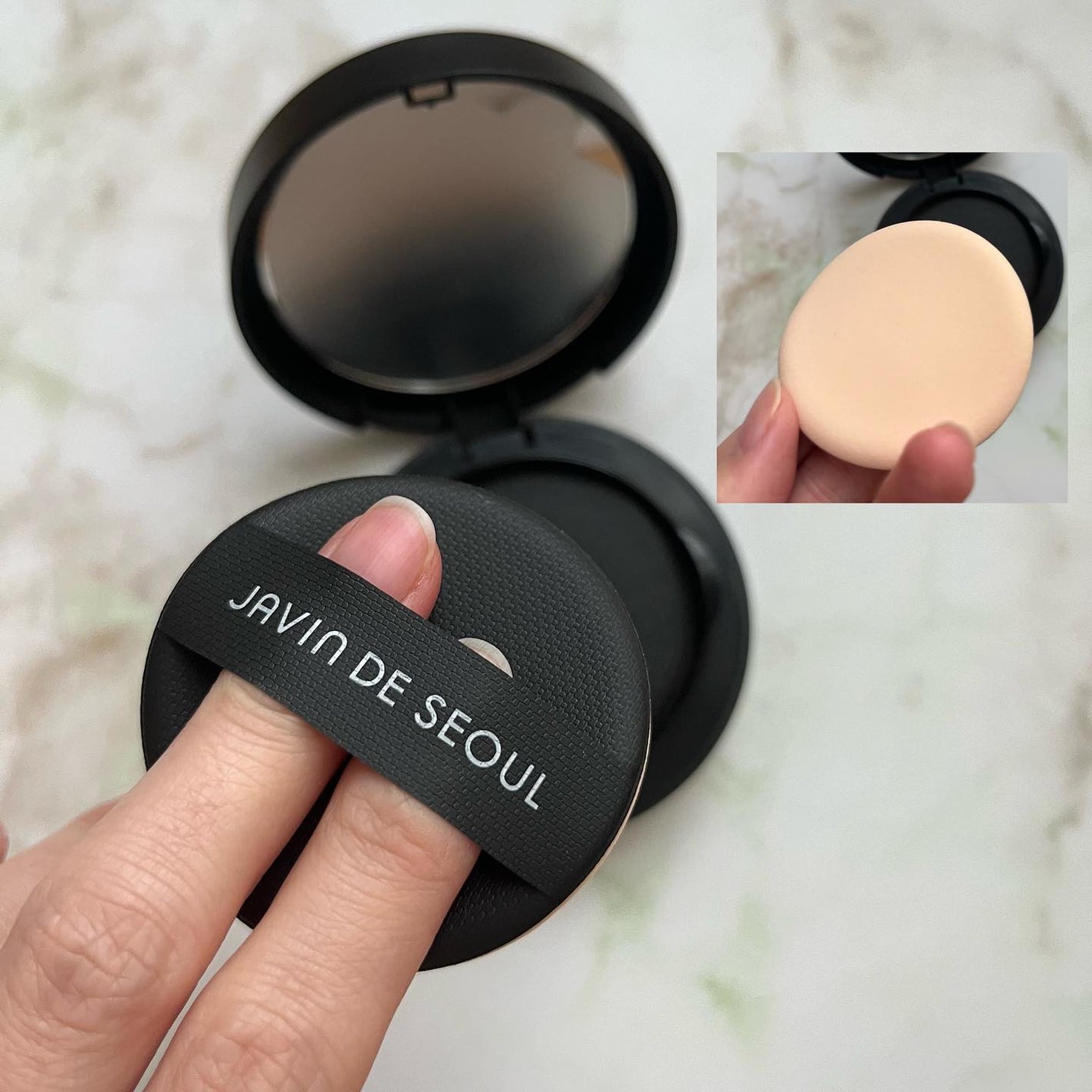 ジャビンドゥソウル ウインクファンデーションパクト/Javin De Seoul/クッションファンデーションを使ったクチコミ(3枚目)