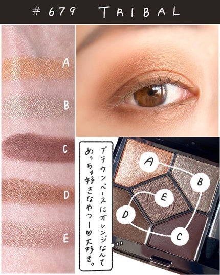 【旧】サンク クルール クチュール/Dior/アイシャドウパレットを使ったクチコミ(2枚目)