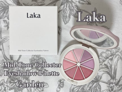 ミドルトーンアイシャドウコレクターパレット/Laka/アイシャドウパレットを使ったクチコミ(1枚目)