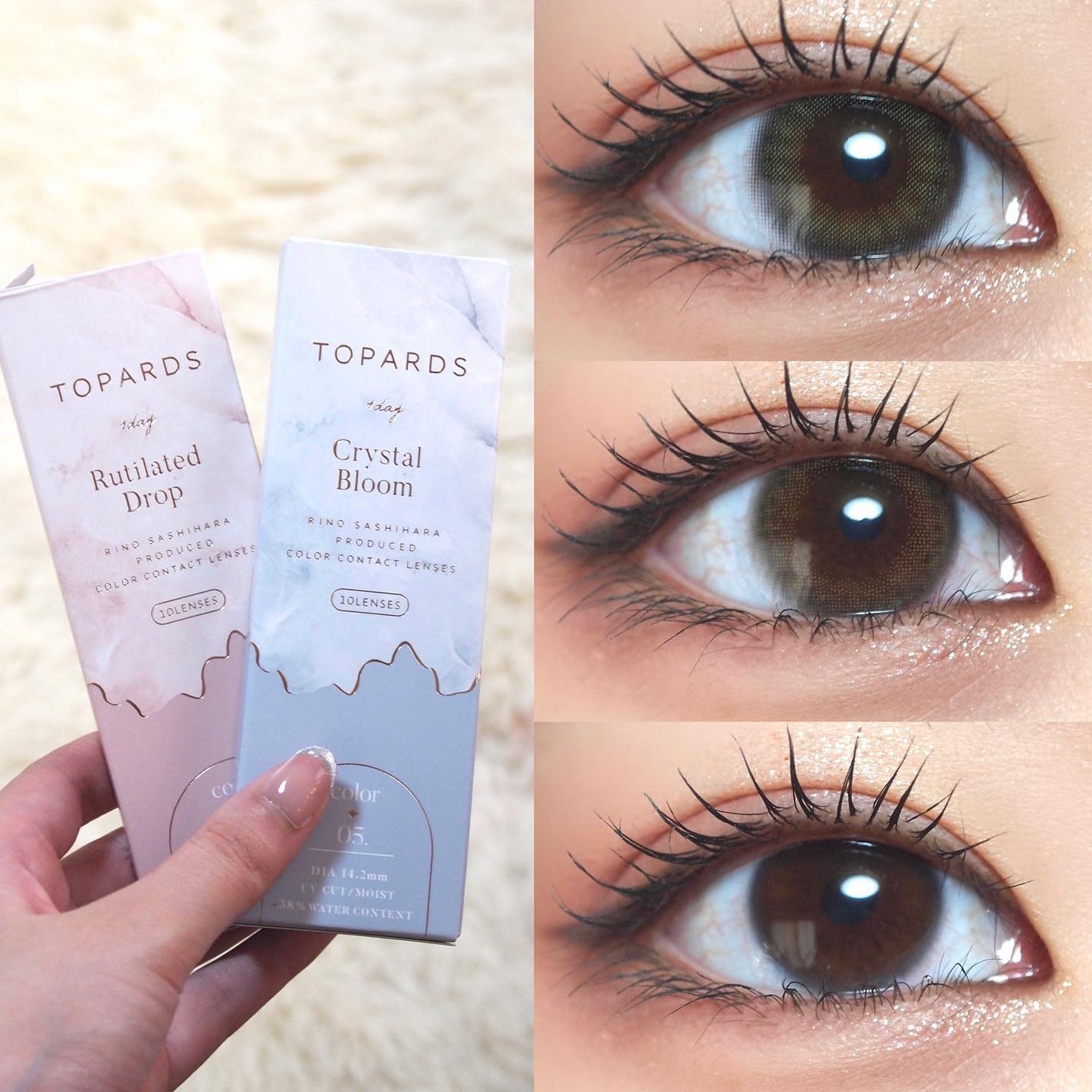 TOPARDS 1day/TOPARDS/ワンデー(1DAY)カラコンを使ったクチコミ(2枚目)