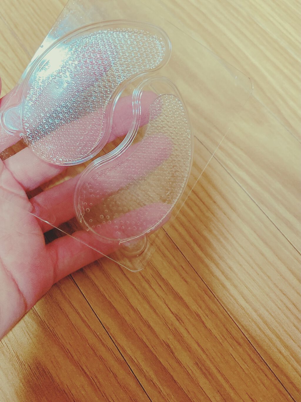 グリーンタンジェリン　ビタC　アイジェルパッチ/goodal/アイケア・アイクリームを使ったクチコミ（2枚目）