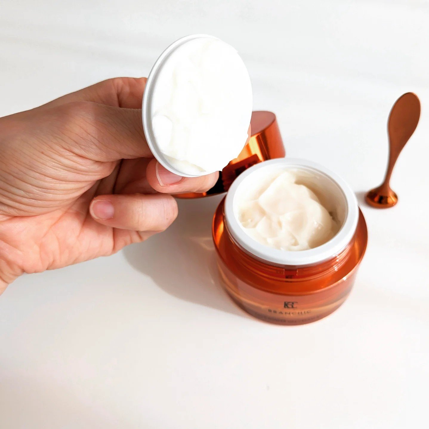 フェイスパワーオン　クリーム/BRANCHIC/フェイスクリームを使ったクチコミ（3枚目）