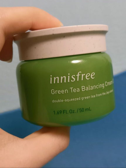 グリーンティー バランシングクリーム EX/innisfree/フェイスクリームを使ったクチコミ(1枚目)