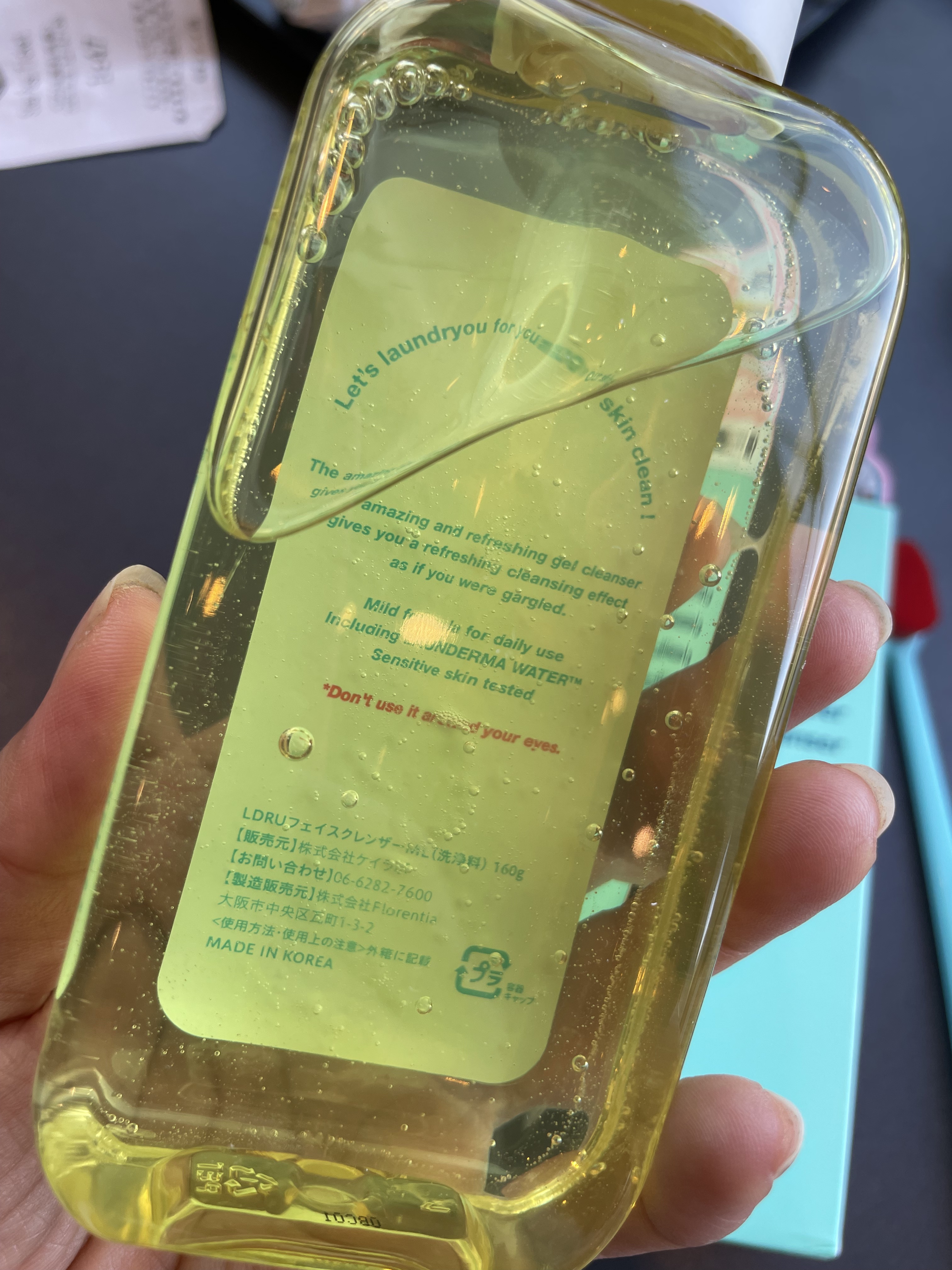 clean face gargle gel foam cleanser/laundryou/その他洗顔料を使ったクチコミ（3枚目）