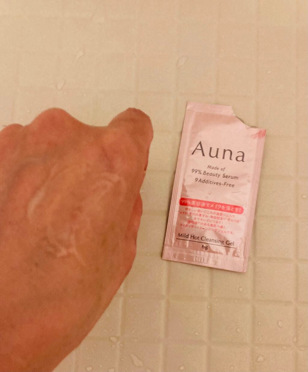 マイルドホットクレンジングジェル/Auna/クレンジングジェルを使ったクチコミ(4枚目)