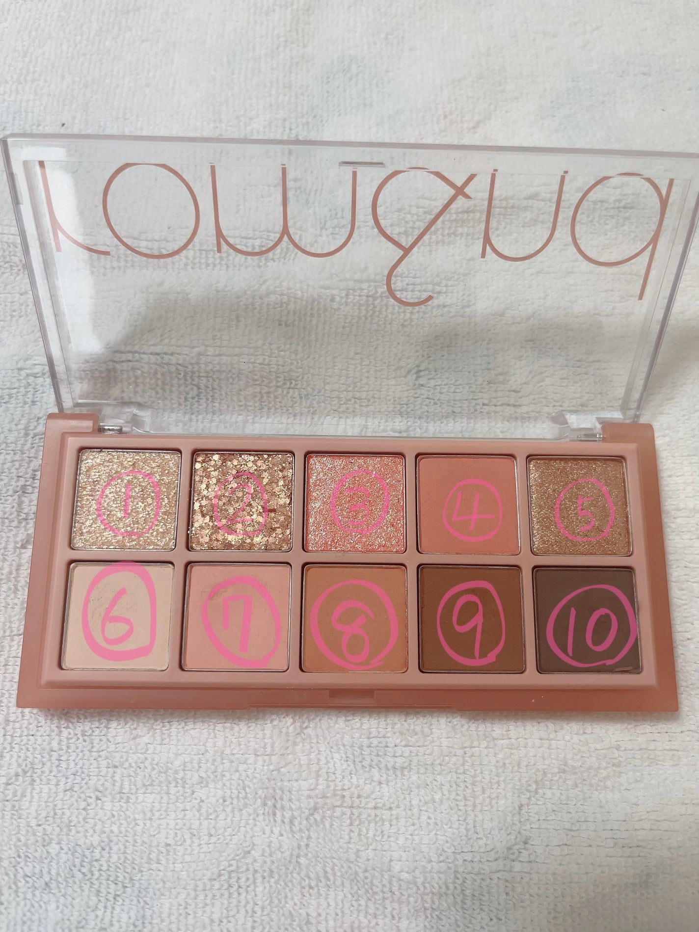 ベターザンパレット/rom&nd/アイシャドウパレットを使ったクチコミ(2枚目)