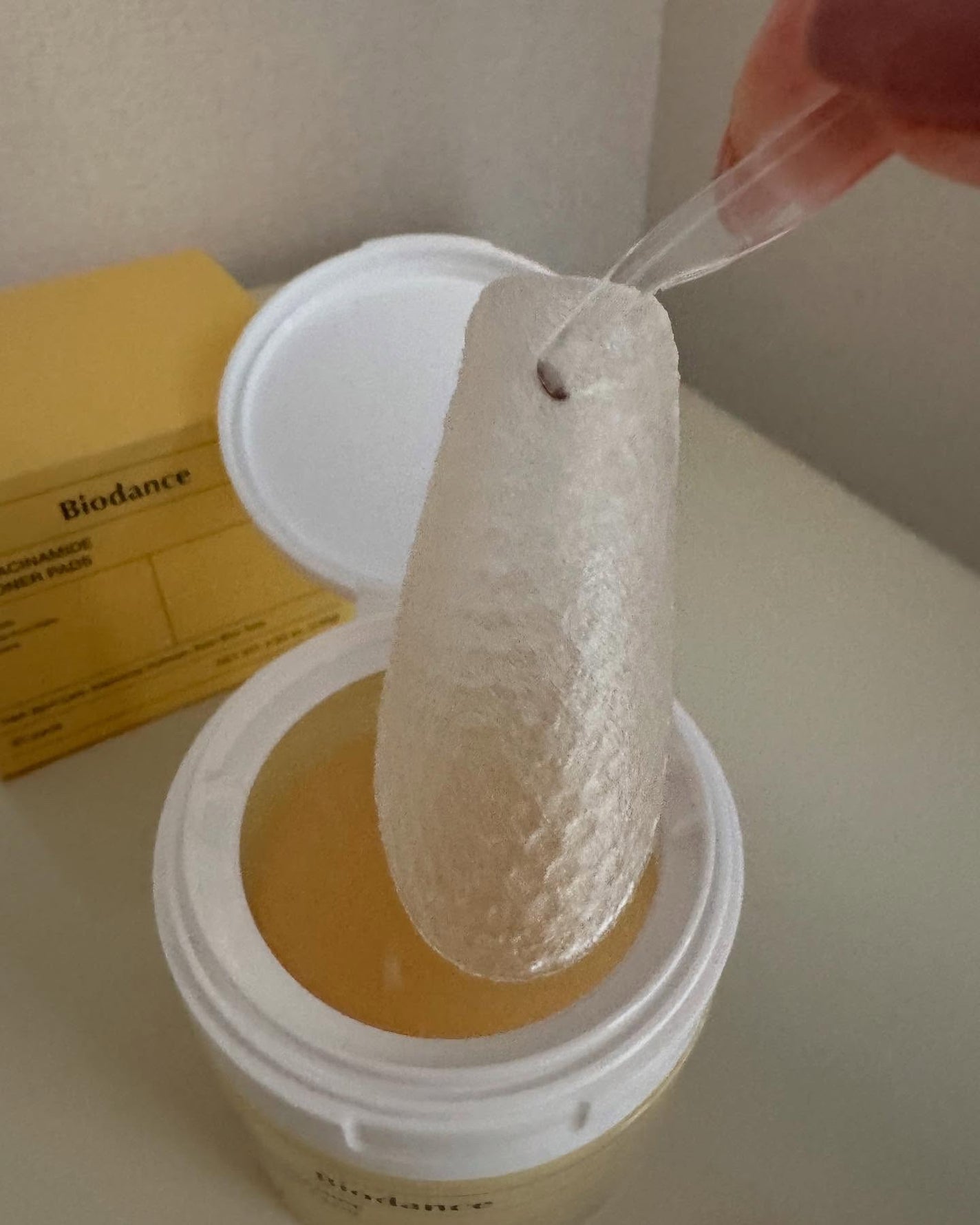 ビタナイアシンアミドゲルトナーパッド/Biodance/シートマスク・パックを使ったクチコミ(5枚目)