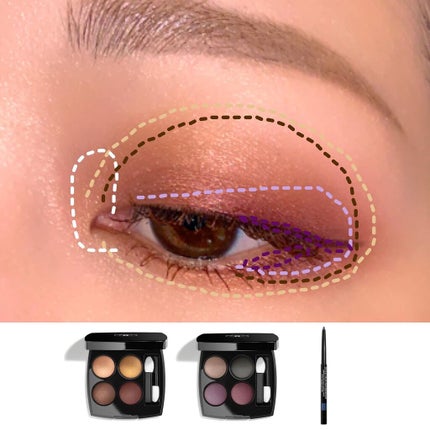 レ キャトル オンブル/CHANEL/アイシャドウパレットを使ったクチコミ(5枚目)