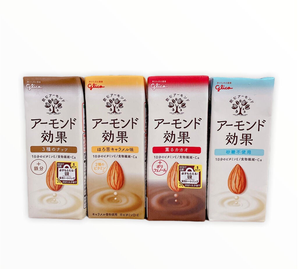 アーモンド効果/グリコ/オーツ・アーモンドミルクを使ったクチコミ(1枚目)