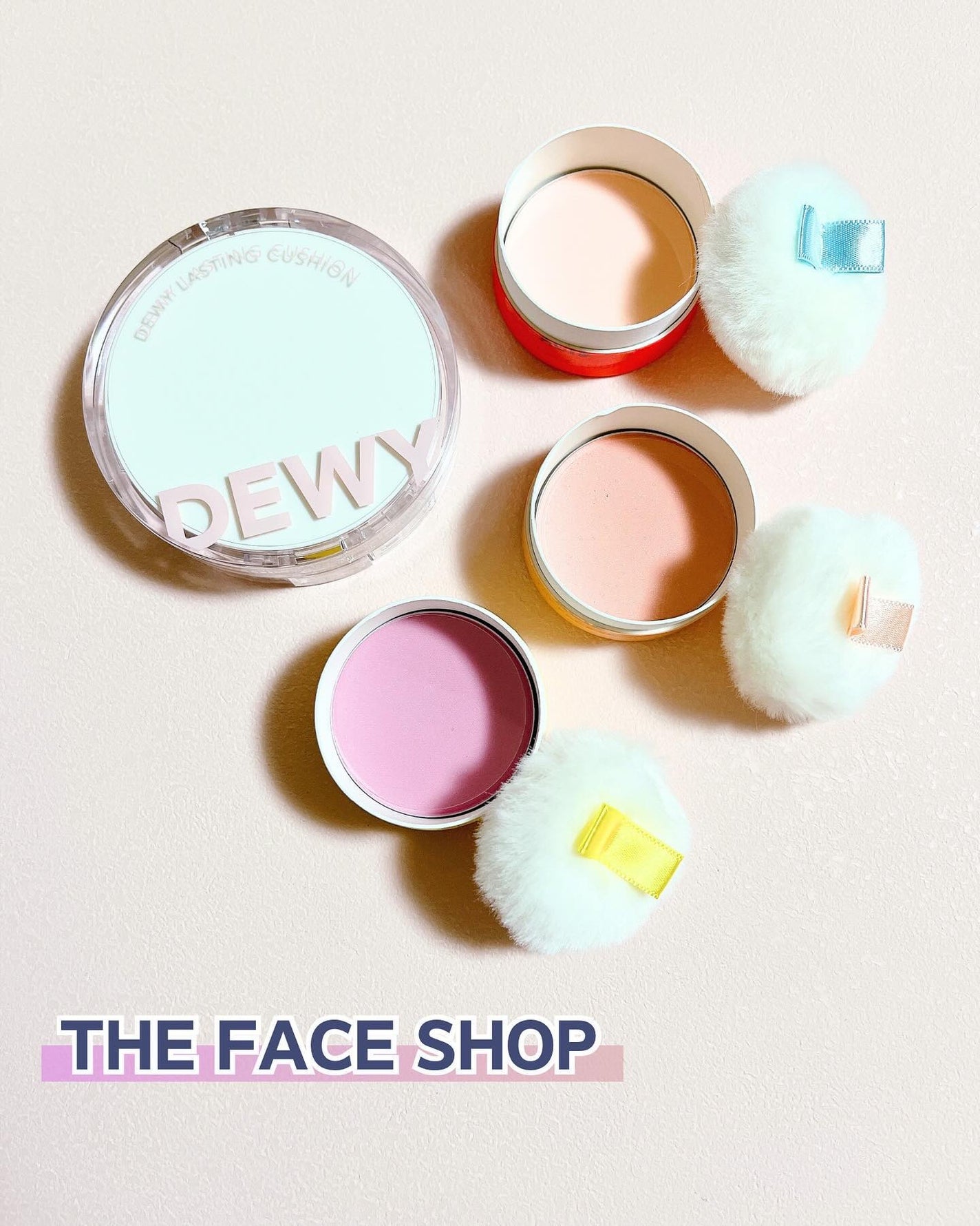 パステルクッションブラッシャー/THE FACE SHOP/パウダーチークを使ったクチコミ(1枚目)