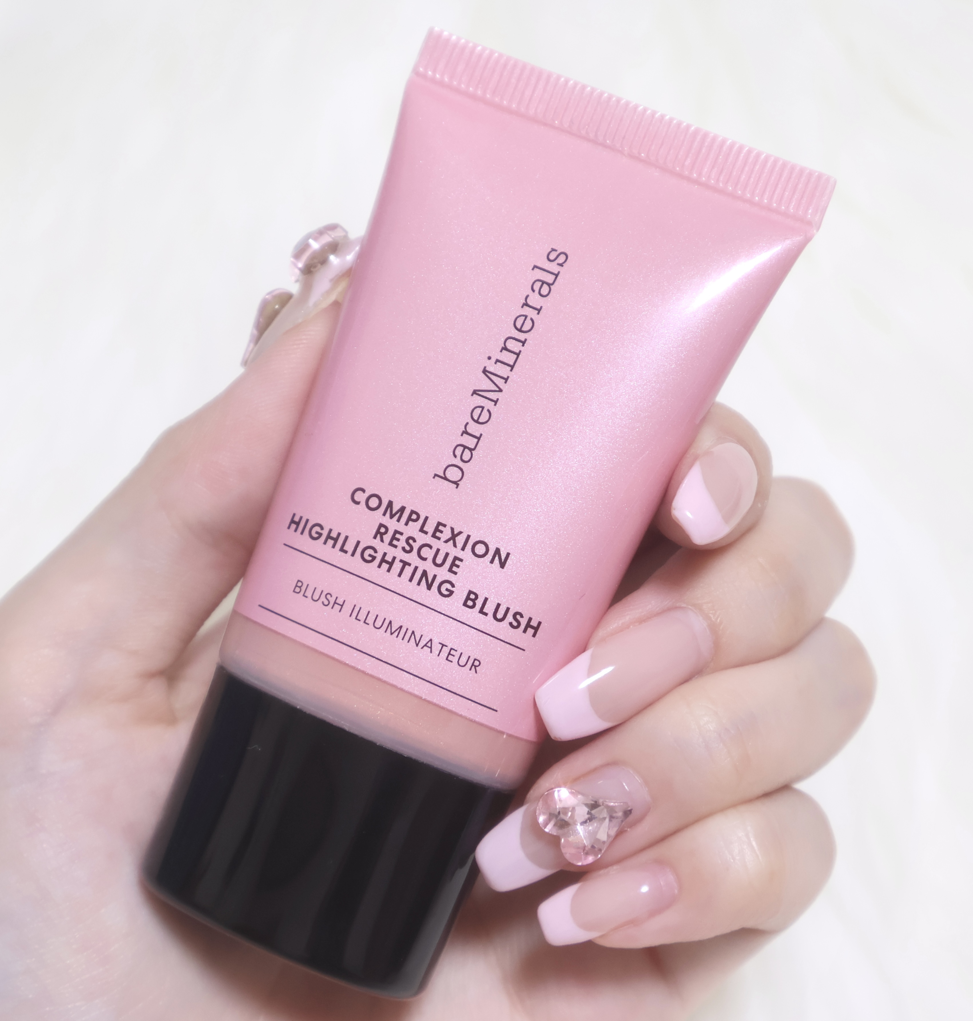 CR ハイライター ピンク グロー/bareMinerals/ハイライトを使ったクチコミ（2枚目）