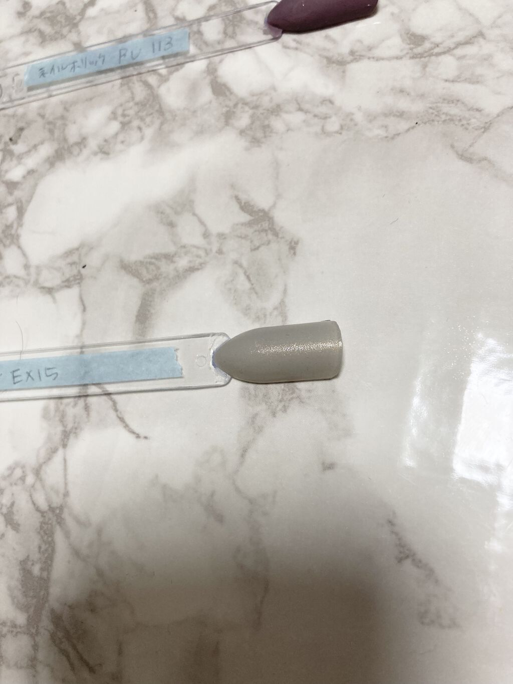 ルナソル ネイルポリッシュ EX15(限定)/LUNASOL/マニキュアを使ったクチコミ（2枚目）