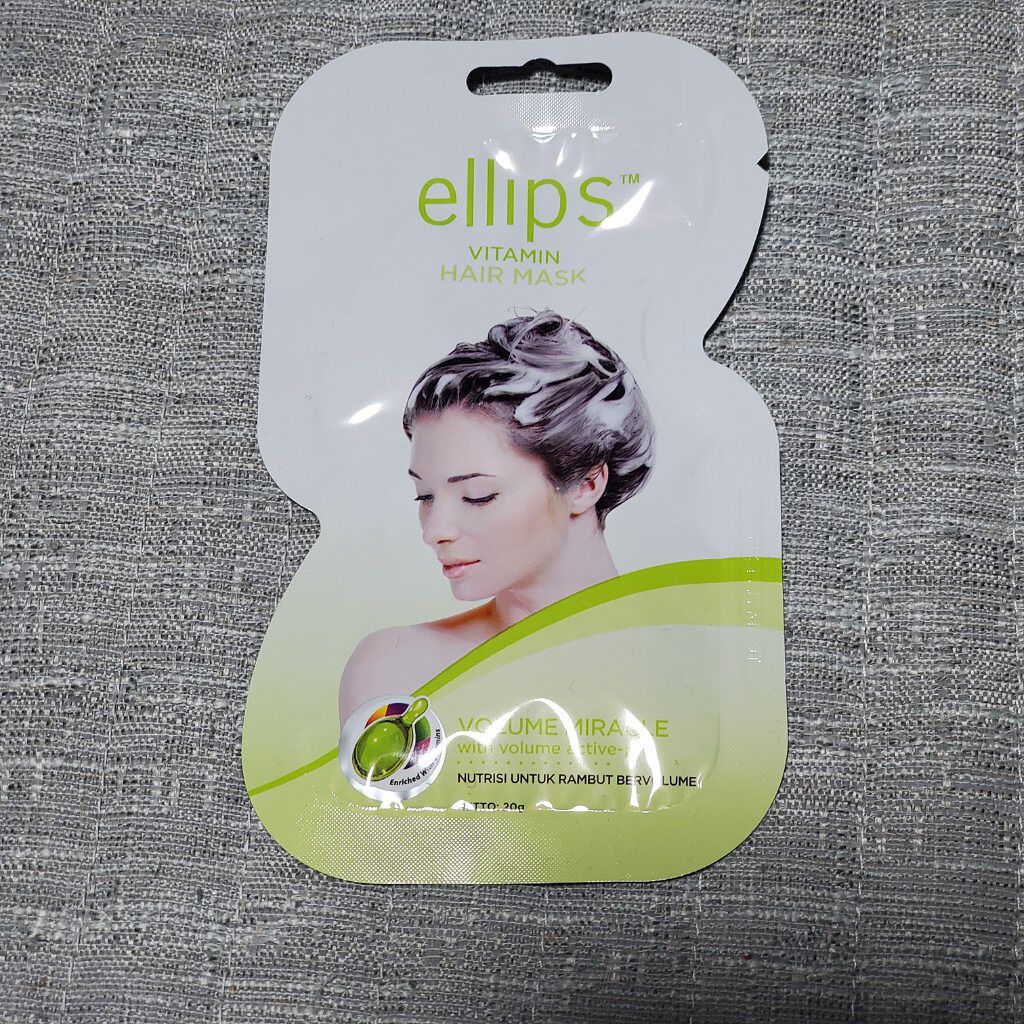 ヘアーマスク【ボリュームミラクル】/ellips/ヘアマスク・ヘアパックを使ったクチコミ（1枚目）